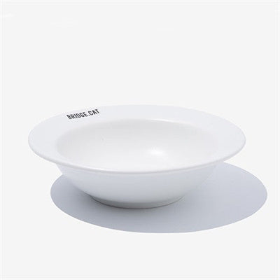 BRIDGE DOG Mini Dish White