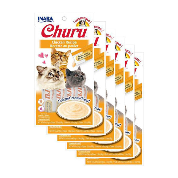 Inaba Cat Churu Puree Chicken 56g x6