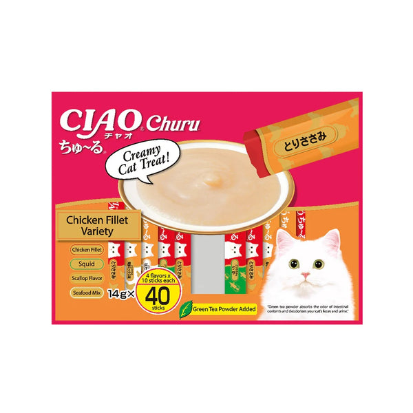 Ciao - Churu Chicken Variety 40pcs/pack