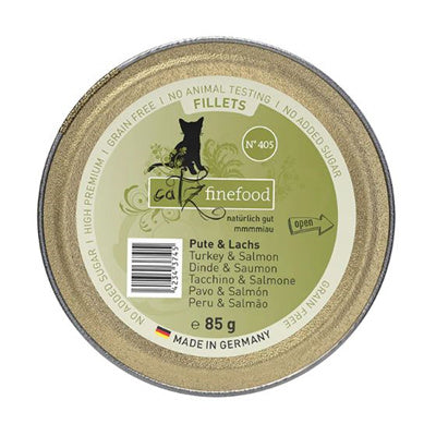 Catz Fine Food Fillets No.405 Turkey, chicken and salmon in jelly