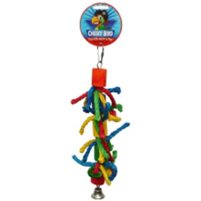 Cheeky Bird Cylinder & Rope With Bell