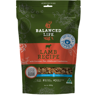 Balanced Life Rehydrate Lamb 200g Dog Food