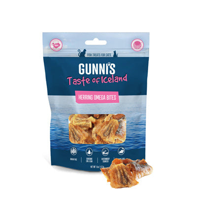 GUNNI'S Herring Omega Bites Cat Treats