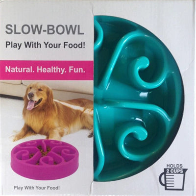 Dog Slow-Bowl Feeder - Small