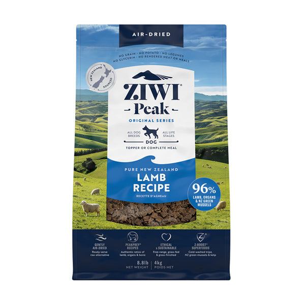Ziwi Peak Air Dried Dog Food Lamb