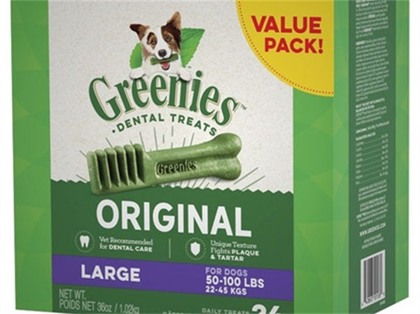 Greenies Dog Orignal Value Pack Large 1kg