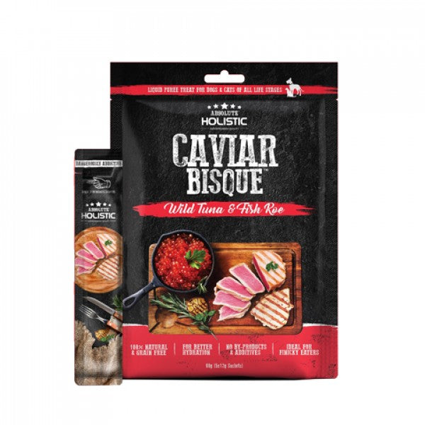 Absolute Holistic Bisque Tuna & Caviar 60g