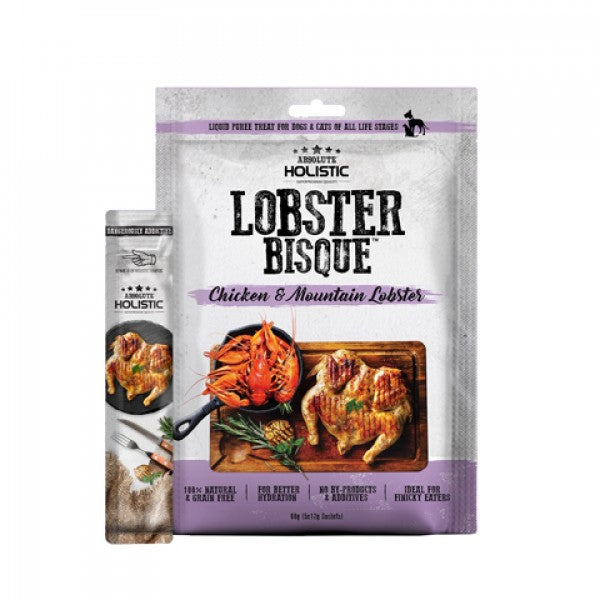 Absolute Holistic Bisque Chicken & Lobster 60g