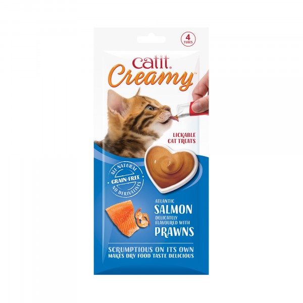 Catit Creamy Superfood 4 x 10gm [Tuna/Chicken /Salmon Favour]