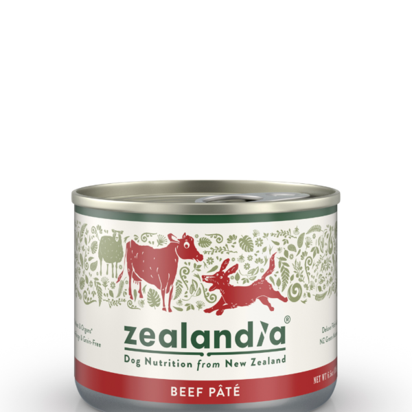ZEALANDIA Premium Wet Dog Food Beef Pate