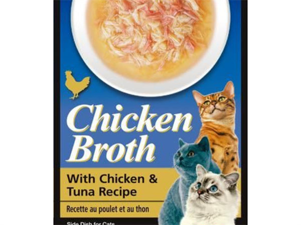 Inaba Cat Broth With Chicken& Tuna 50g 6pk