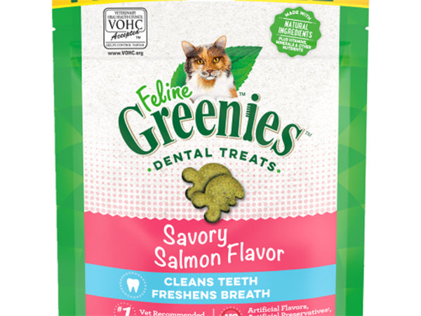 Greenies Feline Savory Salmon Flavour 130g