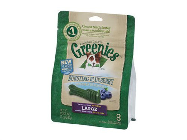 Greenies Dog Blueberries Treat Pack Large 340g